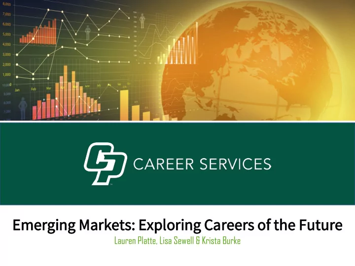 emerging ma markets ts e exp xplo loring c careers o of