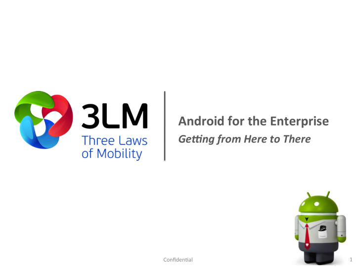 android for the enterprise