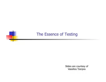 What is testing?  A technical investigation  done to expose  quality-related information  about the