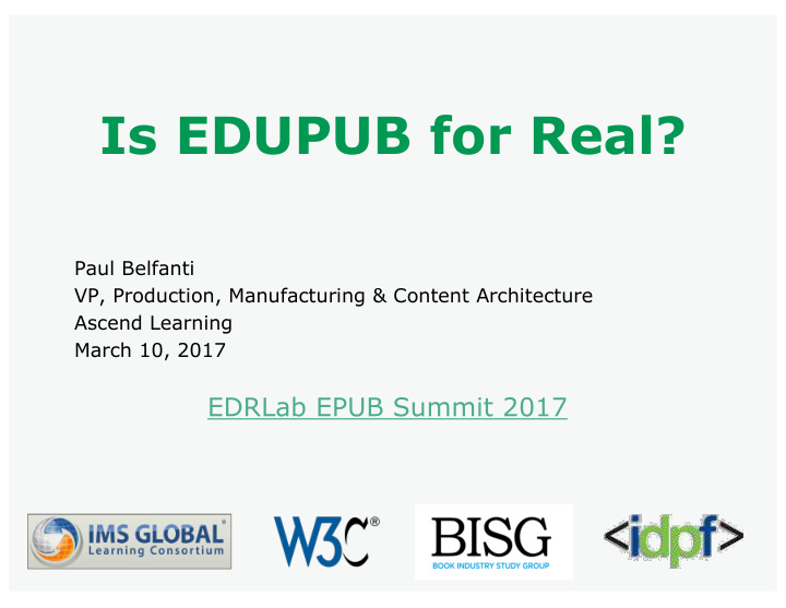 is edupub for real