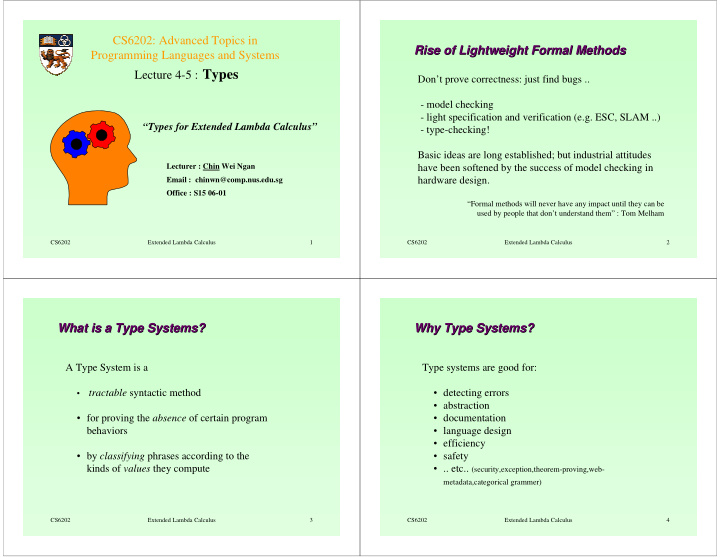 lecture 4 5 types