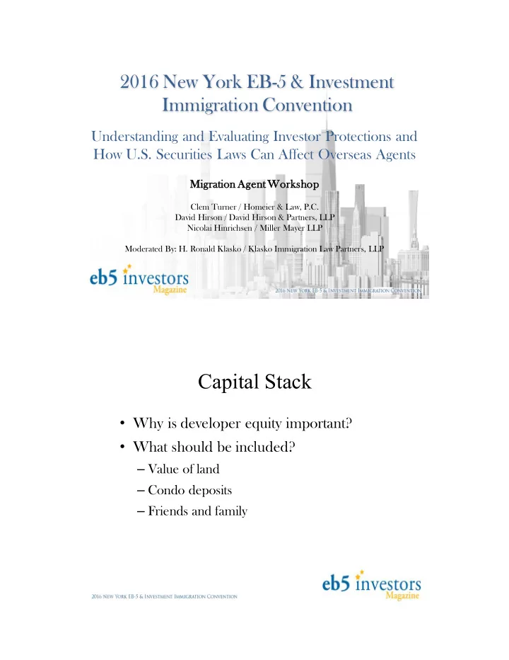 capital stack