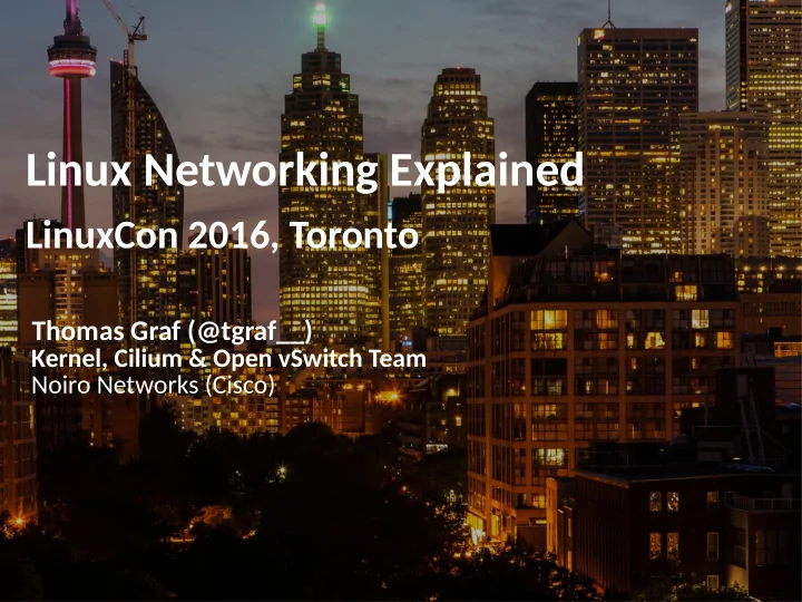 linux networking explained