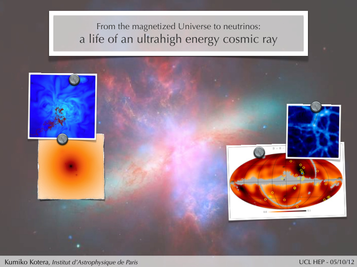 a life of an ultrahigh energy cosmic ray