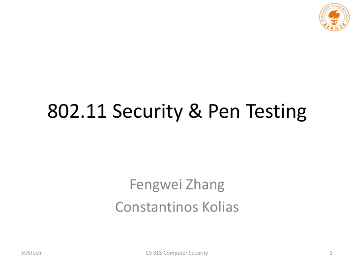 802 11 security pen testing