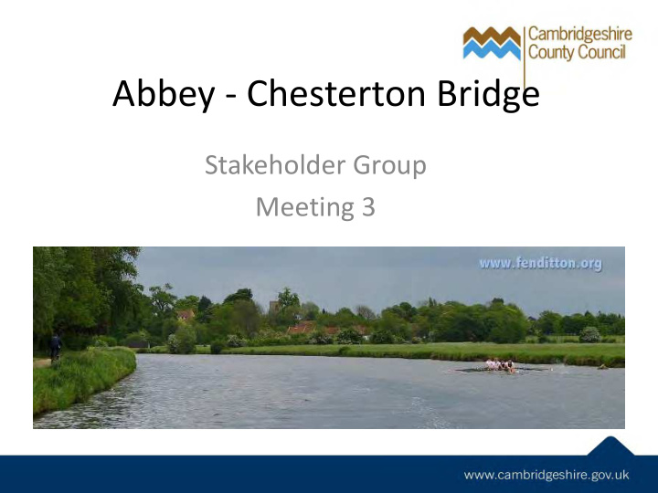 abbey chesterton bridge