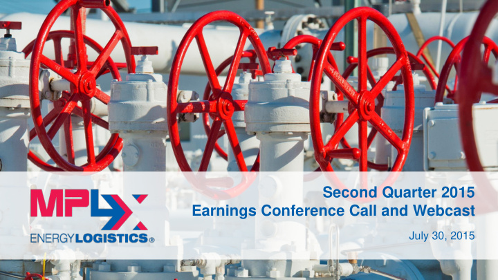 earnings conference call and webcast