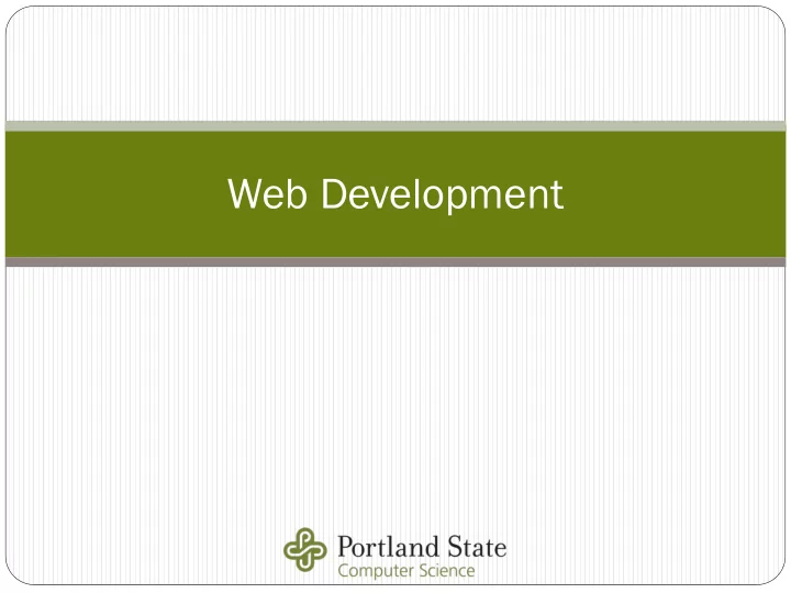web development web eb developm elopment ent at t a 10k k