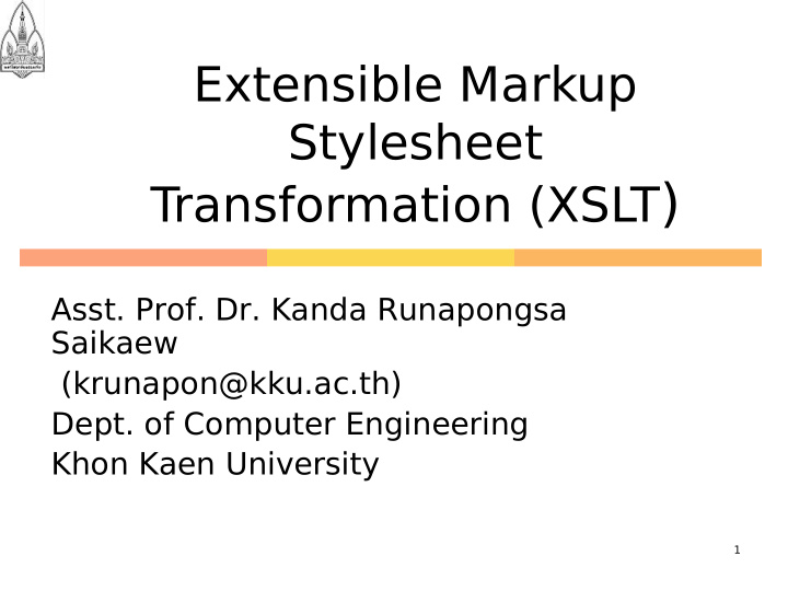 transformation xslt