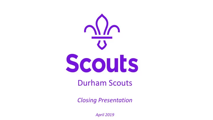 durham scouts