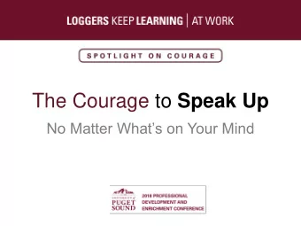 The Courage to Speak Up  No Matter Whats on Your Mind  How to Use Poll Everywhere  An