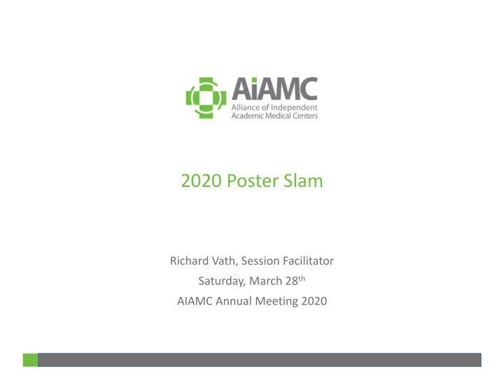 2020 poster slam