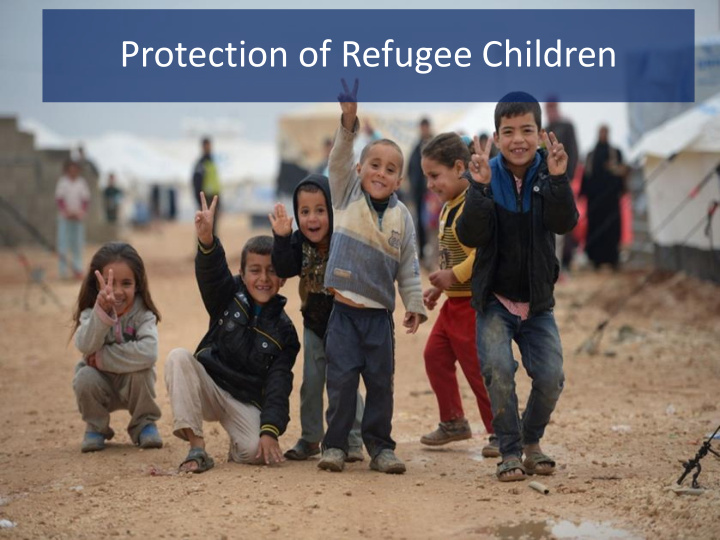 protection of refugee children