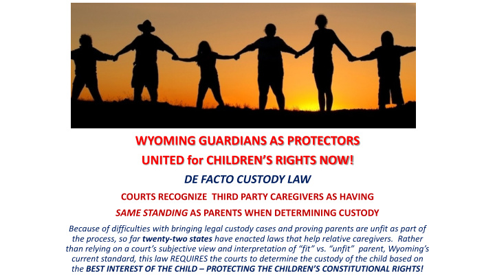 wyoming guardians as protectors united for children s