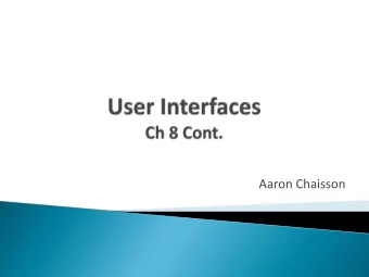 Aaron Chaisson  UIs are one of the single most important design aspects to games, bad UI  can