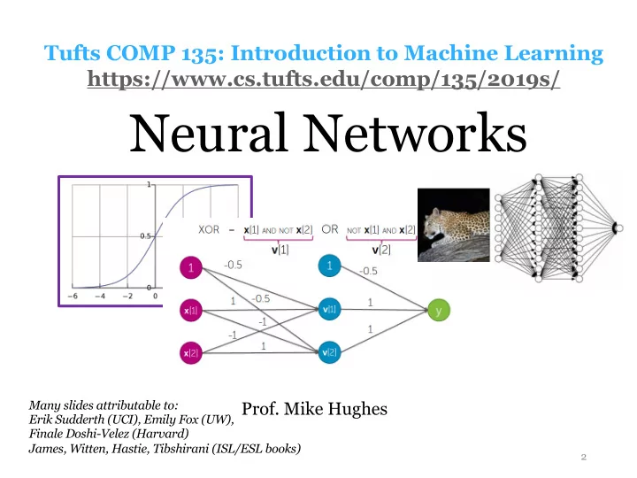 neural networks