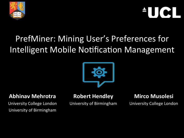 prefminer mining user s preferences for intelligent