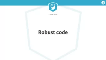 Robust code  R Functions  What do these calls do?  &gt; df[, vars]  &gt; subset(df, x == y)  &gt;