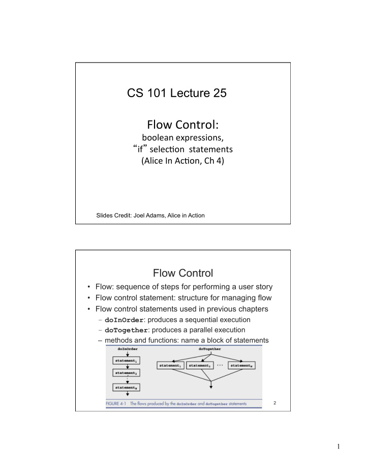 flow control