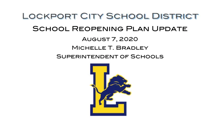 lockport city school district