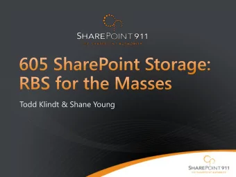 Todd Klindt &amp; Shane Young  Who is this Todd guy?  www.toddklindt.com/blog