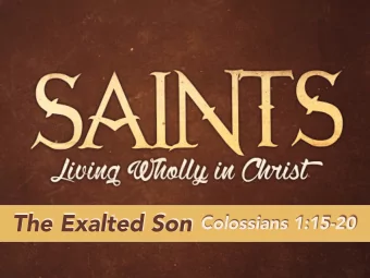 Outline  The Son is exalted as Savior and Lord of life.  The Father exalts his Son in  Creation.