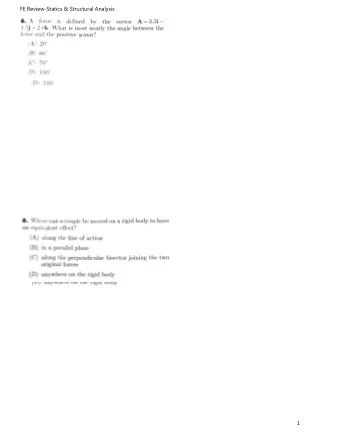 . equivalent to a 1200 kN-m 240 kN counterclockwise couple.  d  . equivalent to a 1200 kN-m