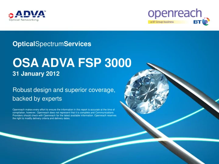 osa adva fsp 3000
