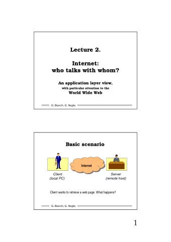 1  What is  is a page on the web?  a page on the web?  What  a resource (i.e. a file),