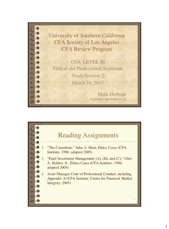 Learning Outcomes  You should be able to  a) Evaluate professional conduct and formulate an