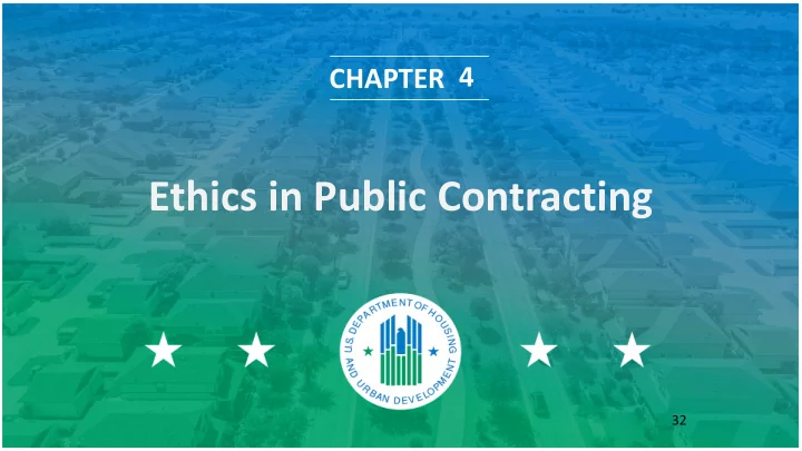 ethics in public contracting