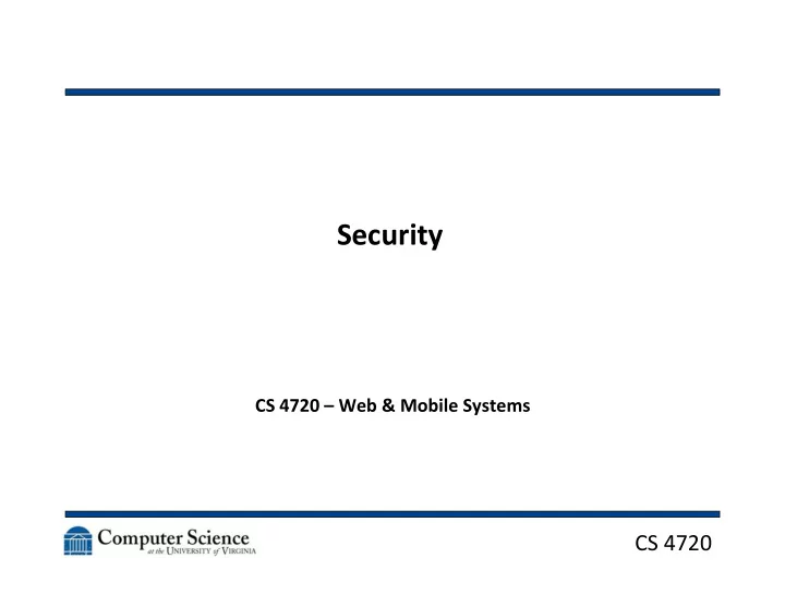 security