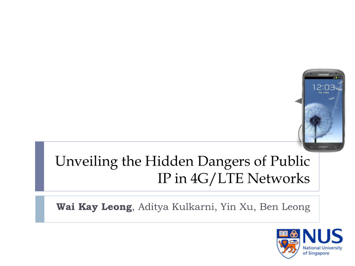 unveiling the hidden dangers of public ip in 4g lte