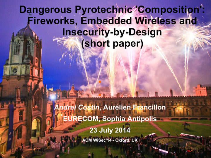 dangerous pyrotechnic composition fireworks embedded