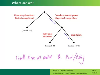 Say: We did uniform pricing and price discrimination at  individual level, but we only bring