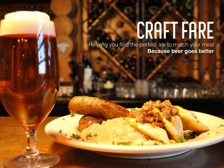 craft fare