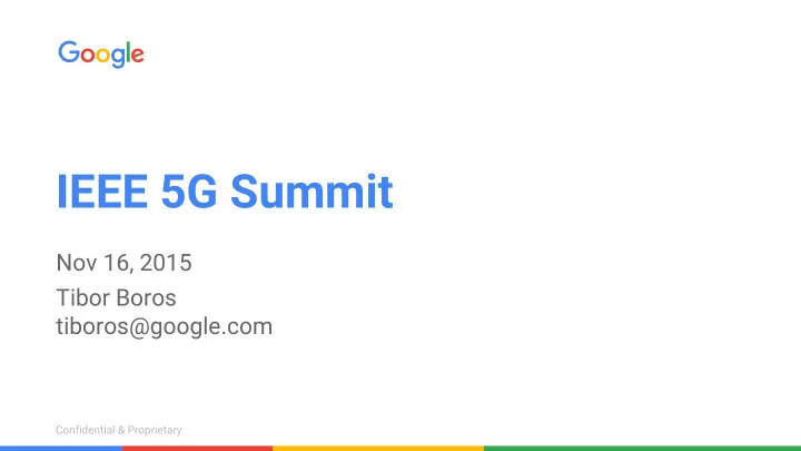 ieee 5g summit
