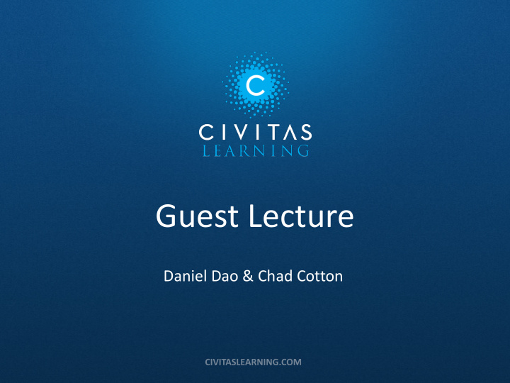guest lecture