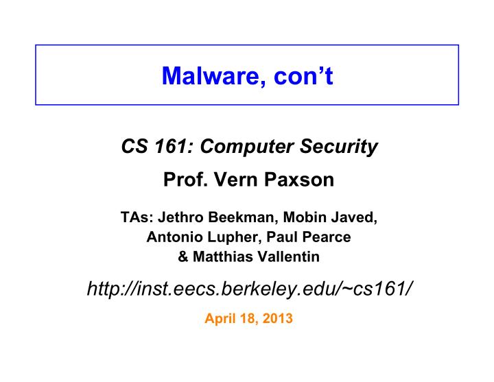 malware con t