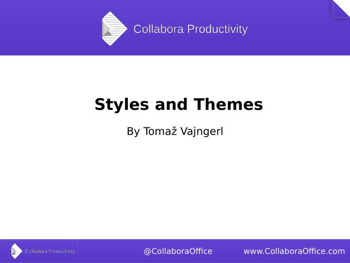 styles and themes
