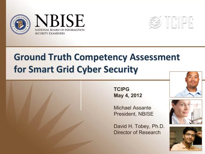 ground truth competency assessment for smart grid cyber