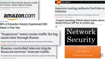 Network  Security  CS 642  UW Madison  Earlence Fernandes  UW Madison CS 642  1  Web Security  TLS