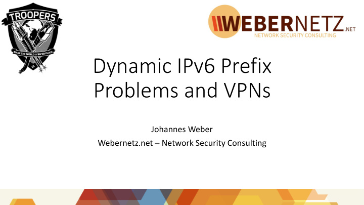problems and vpns