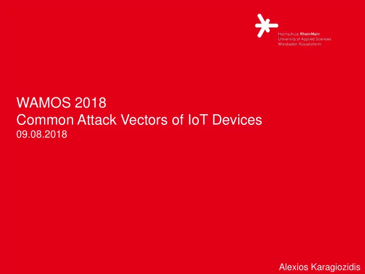 wamos 2018