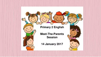 14 January 2017  Curriculum  STELLAR  Customised Learning Packages o Grammar o Writing