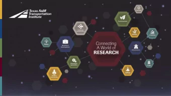 Akram Abu-Odeh  Texas A&amp;M Transportation Institute  3  ACKNOWLEDGMENT  Texas A&amp;M