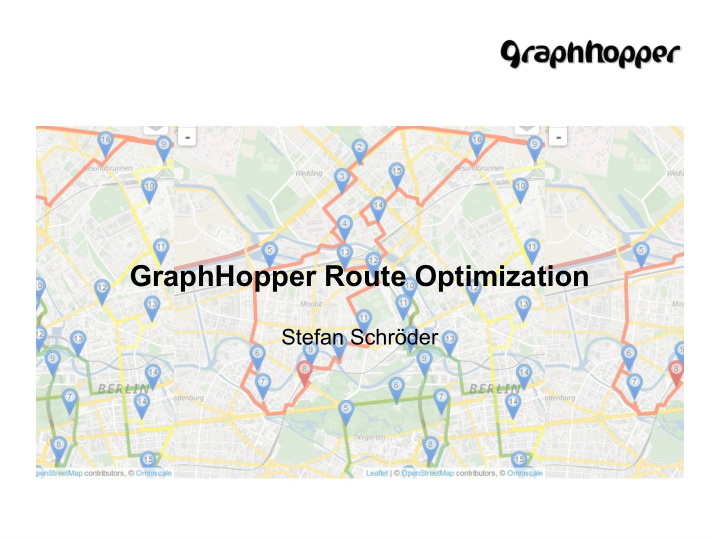 graphhopper route optimization