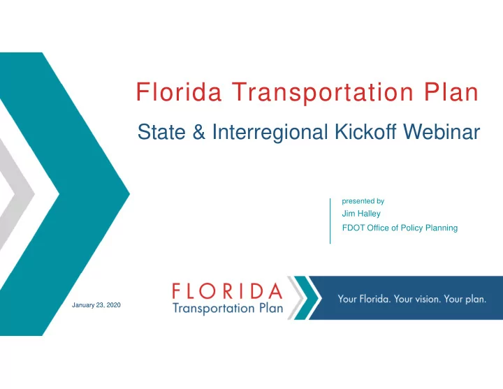 florida transportation plan