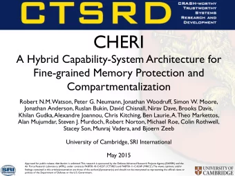 Application compartmentalization  Conventional gunzip  Compartmentalized gunzip  UNIX process  UNIX