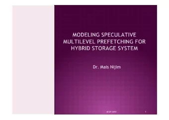 Dr. Mais Nijim  1  20.07.2010  Motivation  Introduction  Related Work  2  20.07.2010